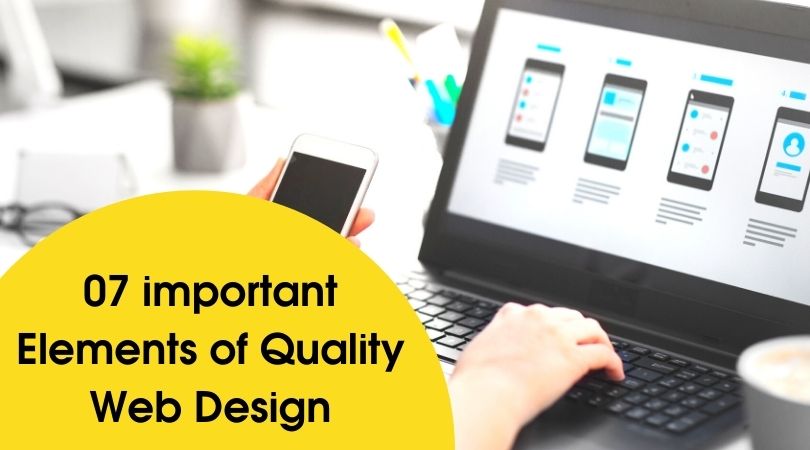 7 important elements of quality web design