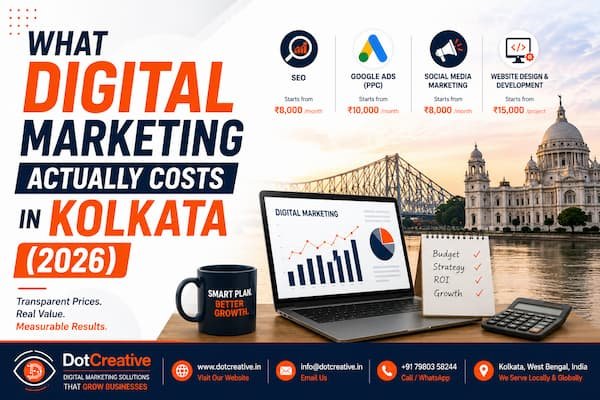  Digital Marketing Cost In Kolkata 2026 (Price Guide) 