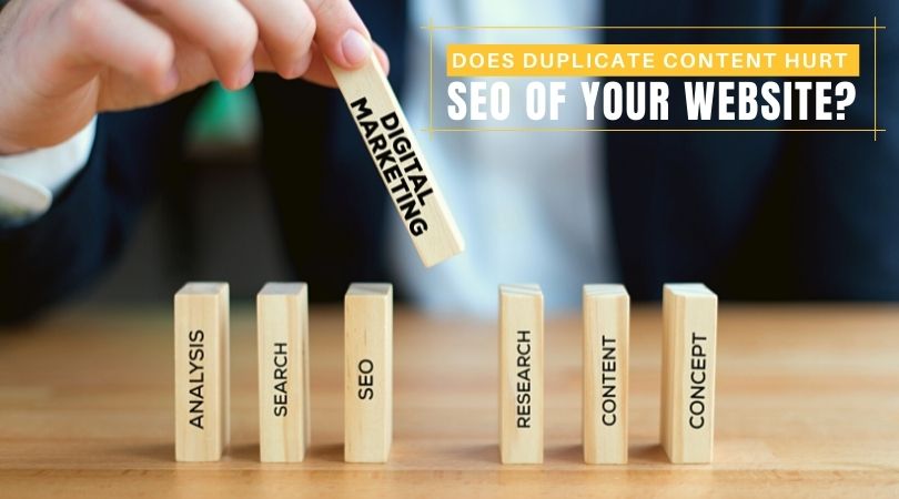 Does Duplicate content hurt SEO of your website?