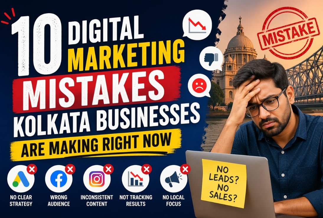 10 Digital Marketing Mistakes Kolkata Businesses Are Making