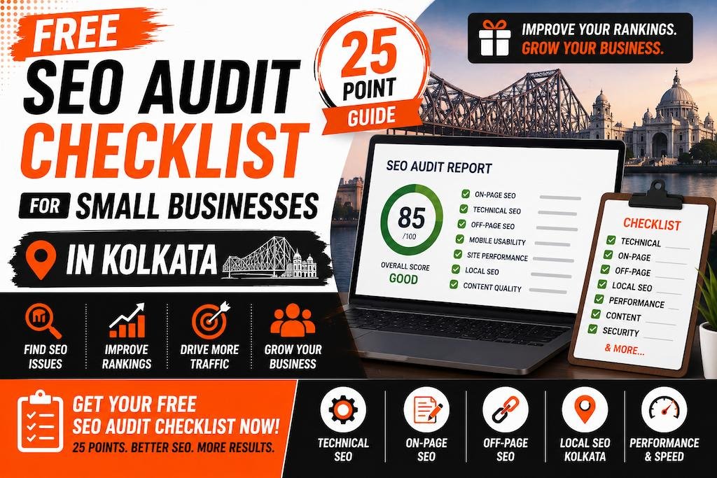 Free SEO Audit Checklist for Small Businesses in Kolkata (2026) - 25-Point Guide