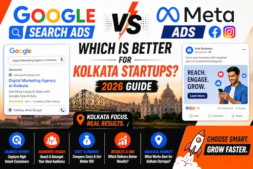  Google Search Ads Vs Meta Ads: Which Is Better For Kolkata Startups? [2026 Guide] 