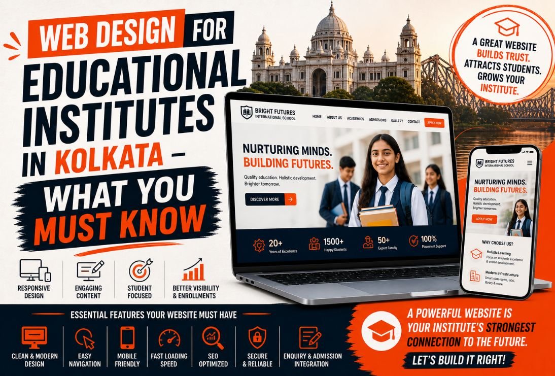 Web Design for Educational Institutes in Kolkata | Complete 2026 Guide