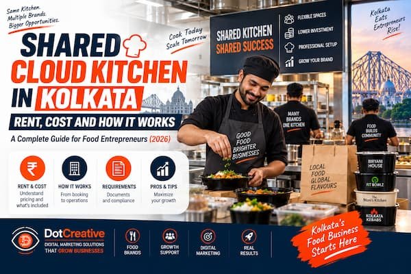  Shared Cloud Kitchen In Kolkata 2026 (Rent + Cost) 