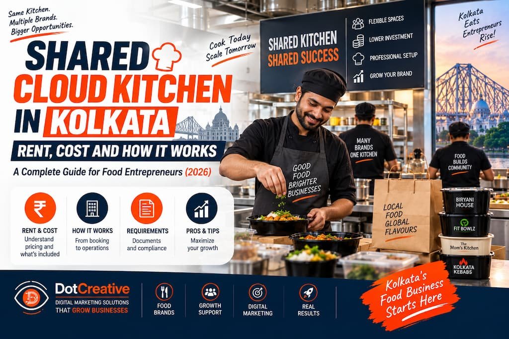Shared Cloud Kitchen in Kolkata 2026 (Rent + Cost)
