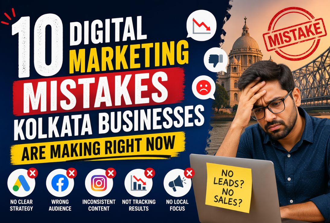 10 Digital Marketing Mistakes Kolkata Businesses Are Making Right Now